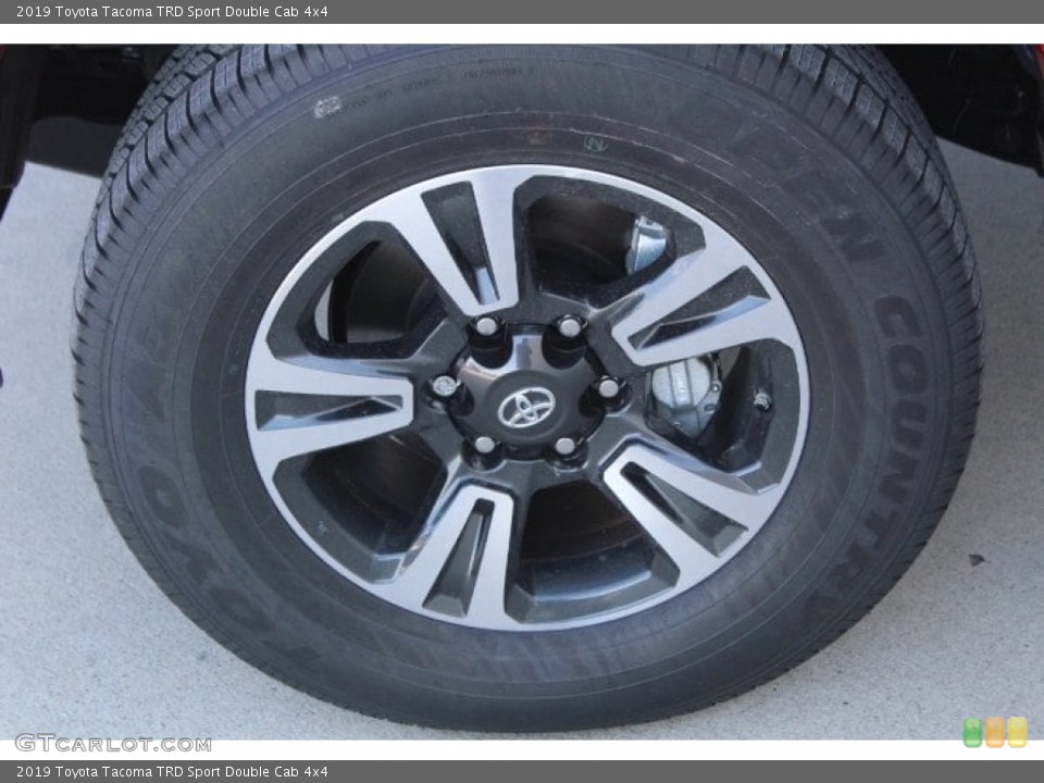 2019 Toyota Tacoma TRD Sport Double Cab 4x4 Wheel and Tire Photo #130765068