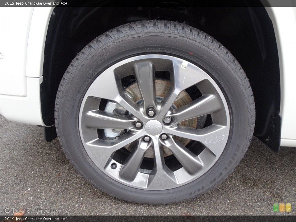 2019 Jeep Cherokee Overland 4x4 Wheel and Tire Photo #130769481