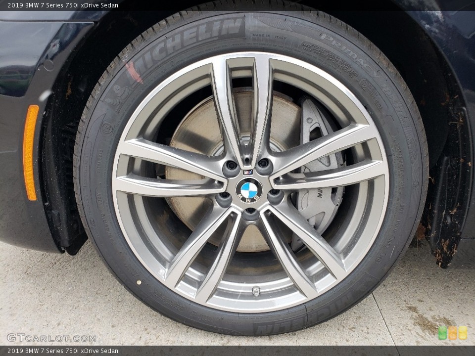 2019 BMW 7 Series 750i xDrive Sedan Wheel and Tire Photo #130787139