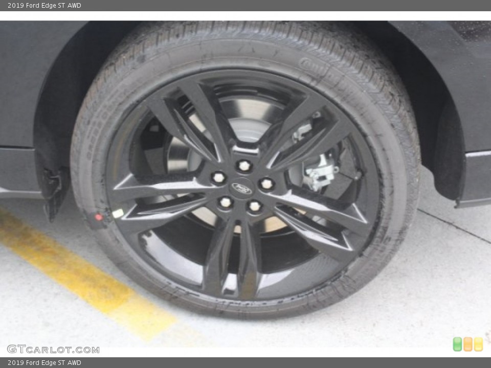 2019 Ford Edge ST AWD Wheel and Tire Photo #130804104