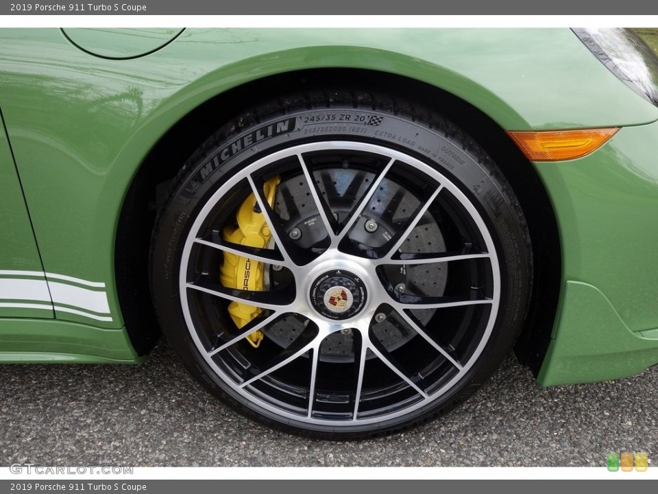 2019 Porsche 911 Turbo S Coupe Wheel and Tire Photo #130808313