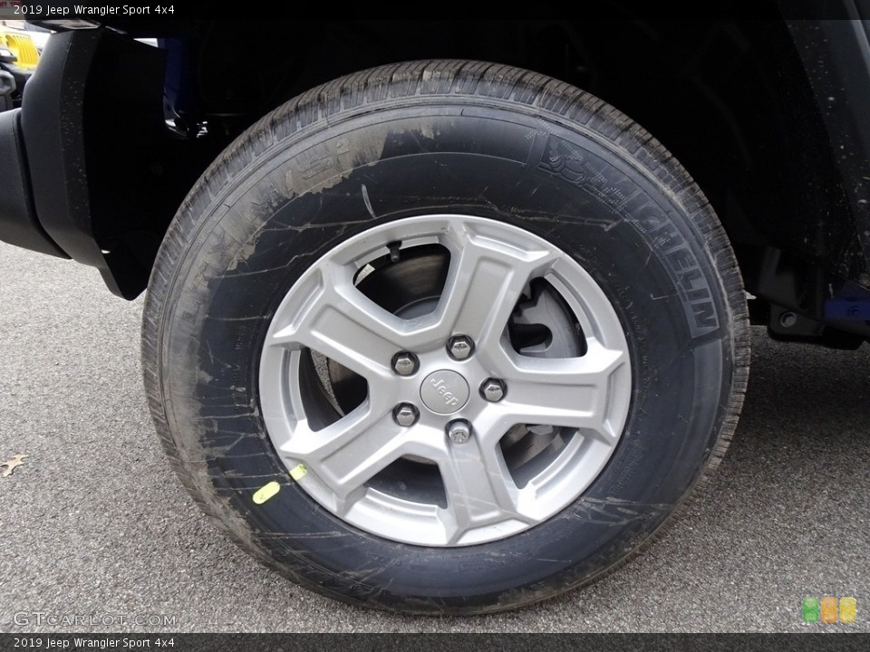 2019 Jeep Wrangler Sport 4x4 Wheel and Tire Photo #130809327