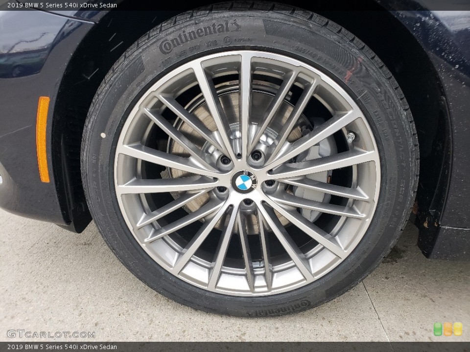 2019 BMW 5 Series 540i xDrive Sedan Wheel and Tire Photo #130821536