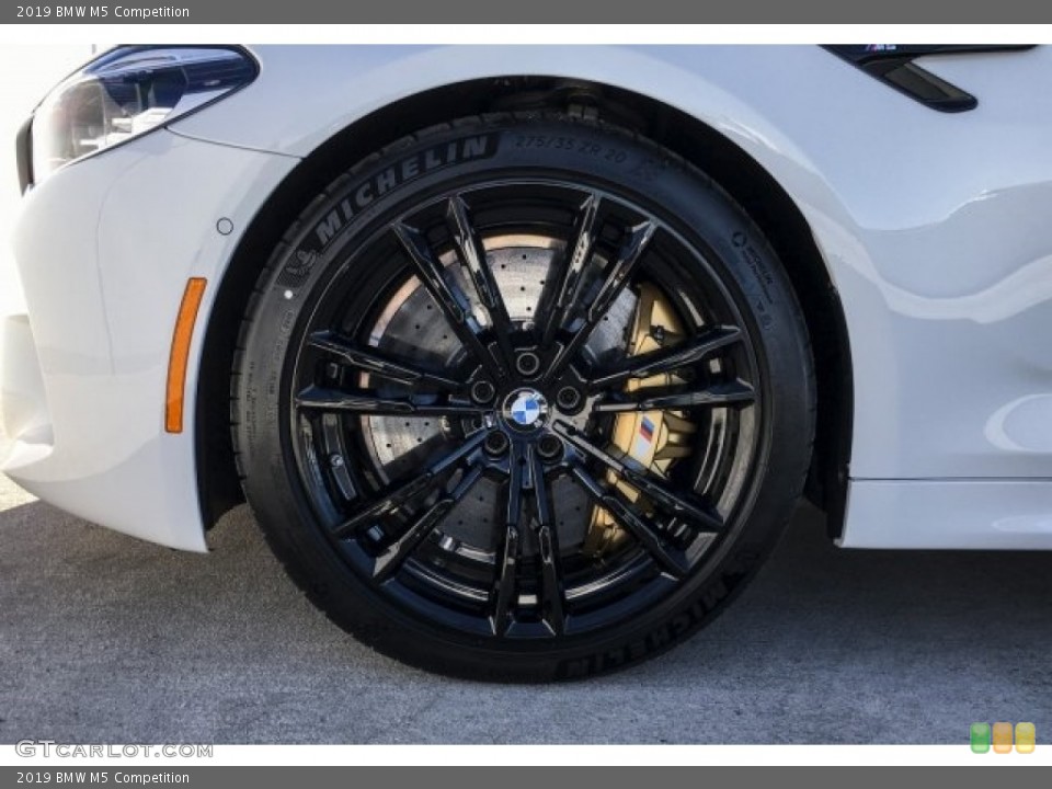 2019 BMW M5 Competition Wheel and Tire Photo #130830702