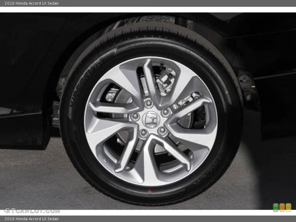 2019 Honda Accord LX Sedan Wheel and Tire Photo #130831395