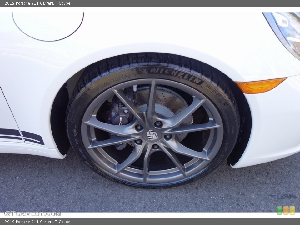 2019 Porsche 911 Carrera T Coupe Wheel and Tire Photo #130840957