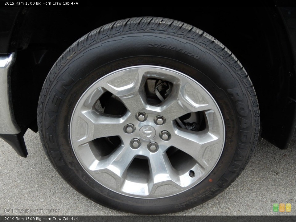 2019 Ram 1500 Big Horn Crew Cab 4x4 Wheel and Tire Photo #130858293