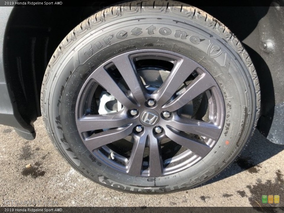 2019 Honda Ridgeline Sport AWD Wheel and Tire Photo #130871838