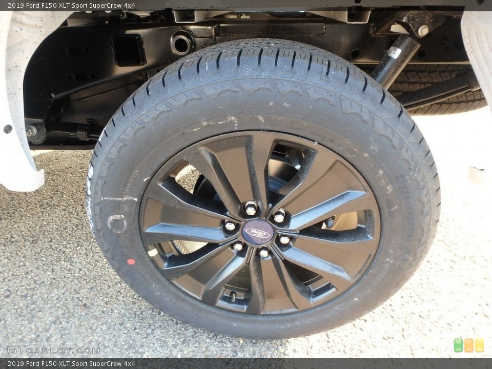 2019 Ford F150 XLT Sport SuperCrew 4x4 Wheel and Tire Photo #130884336