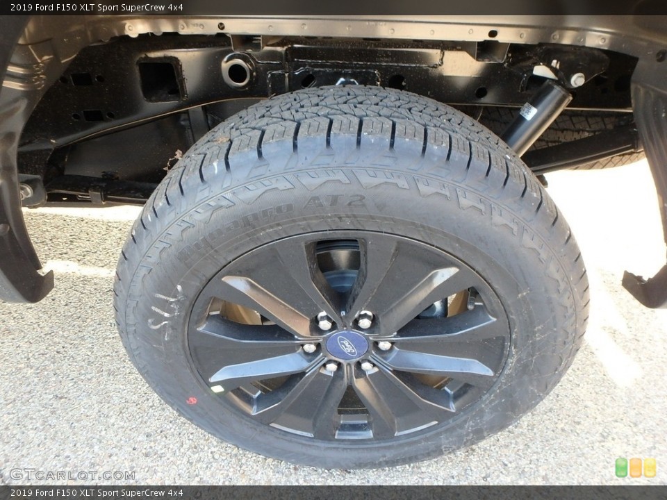 2019 Ford F150 XLT Sport SuperCrew 4x4 Wheel and Tire Photo #130884699