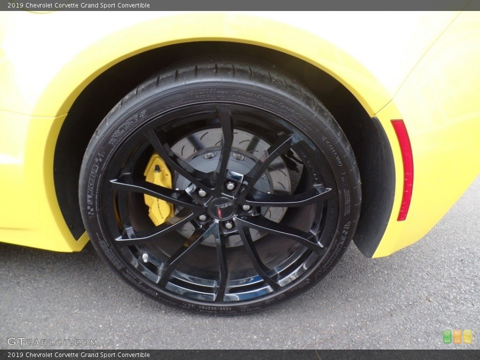 2019 Chevrolet Corvette Grand Sport Convertible Wheel and Tire Photo #130914037