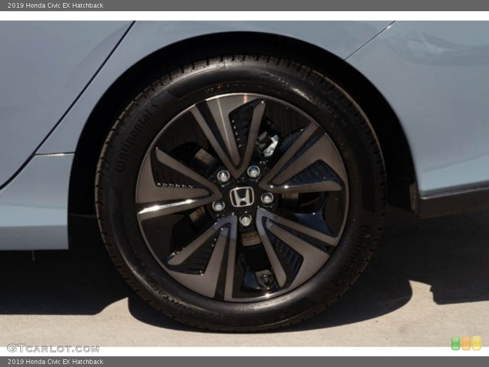2019 Honda Civic EX Hatchback Wheel and Tire Photo #130948105