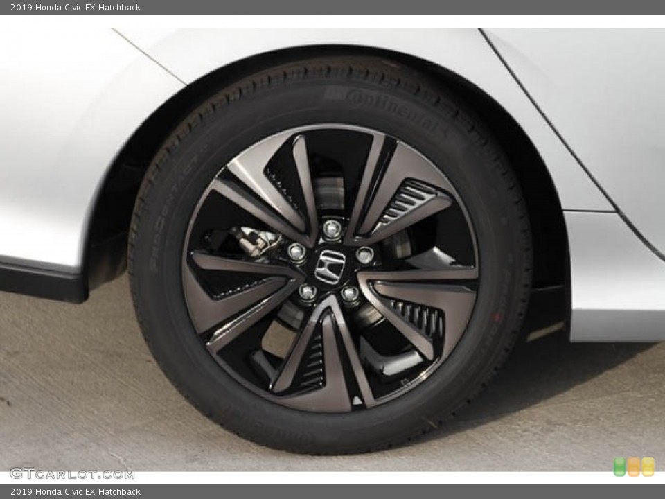 2019 Honda Civic EX Hatchback Wheel and Tire Photo #130948660