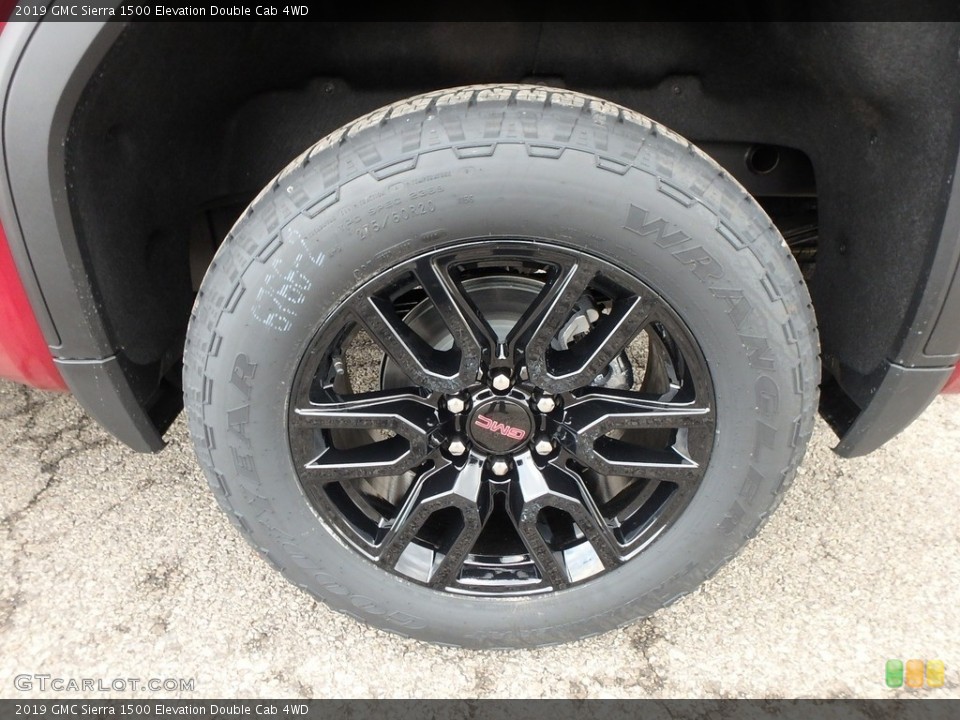 2019 GMC Sierra 1500 Elevation Double Cab 4WD Wheel and Tire Photo #130954665
