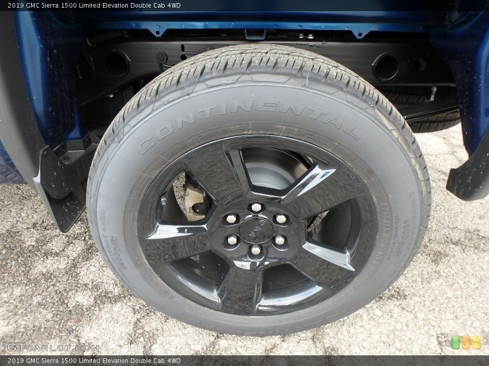 2019 GMC Sierra 1500 Limited Elevation Double Cab 4WD Wheel and Tire Photo #130955190