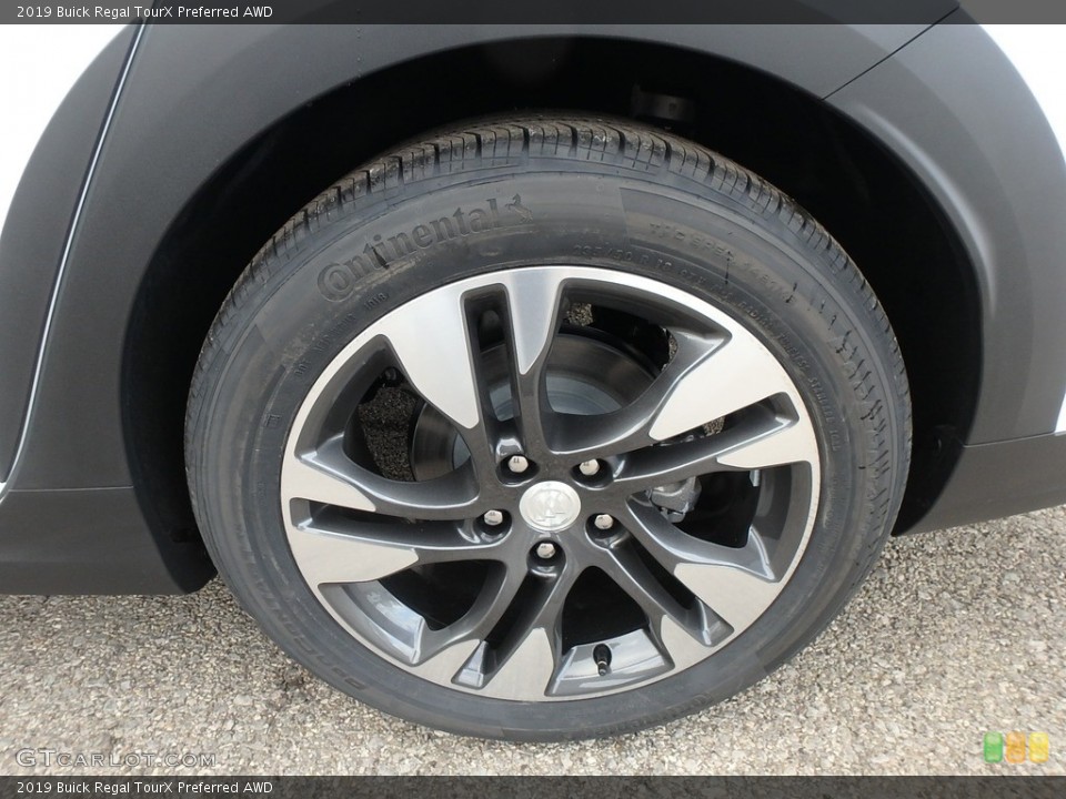 2019 Buick Regal TourX Preferred AWD Wheel and Tire Photo #130955763