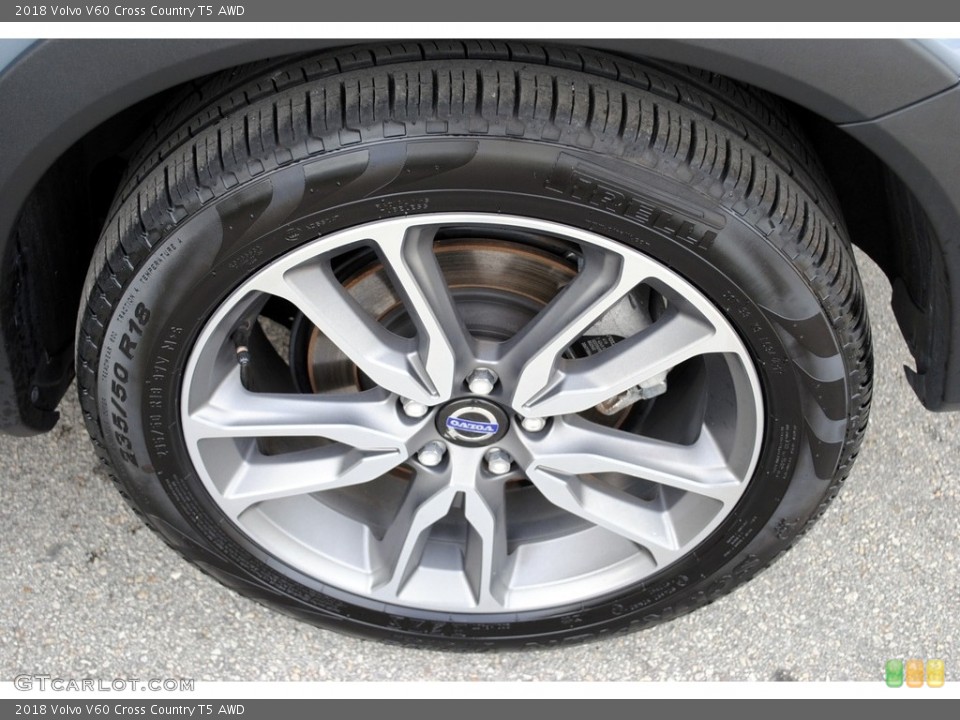 2018 Volvo V60 Cross Country T5 AWD Wheel and Tire Photo #130970337