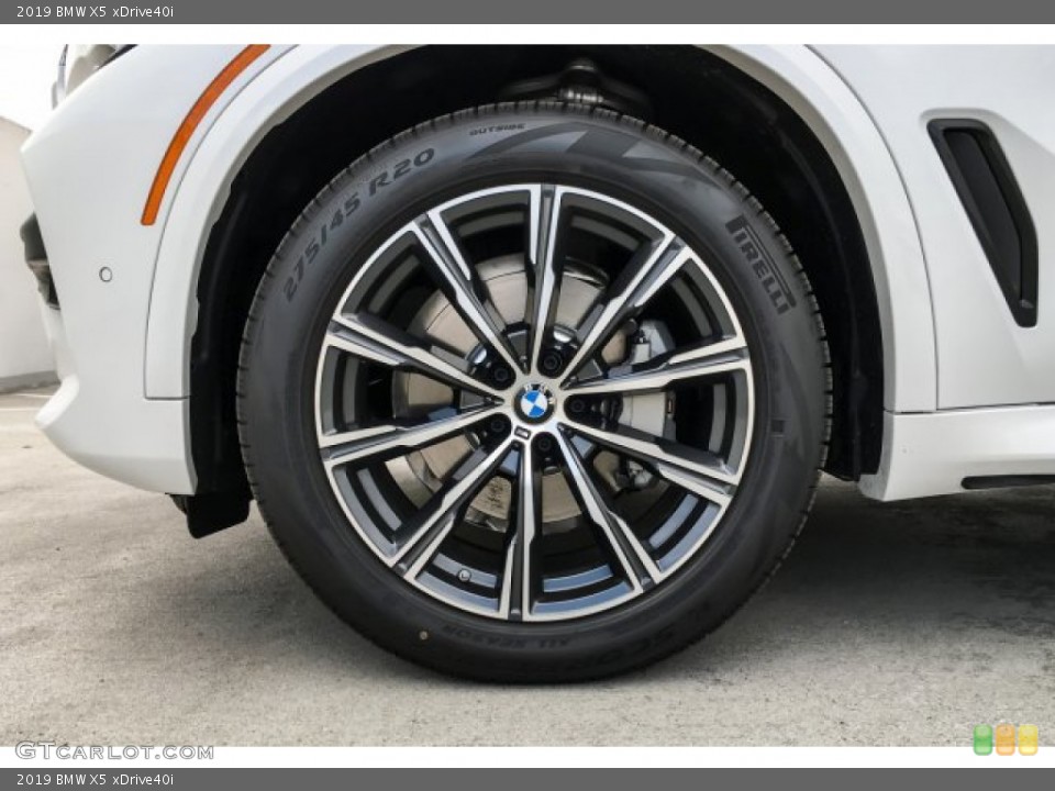 2019 BMW X5 xDrive40i Wheel and Tire Photo #130993949