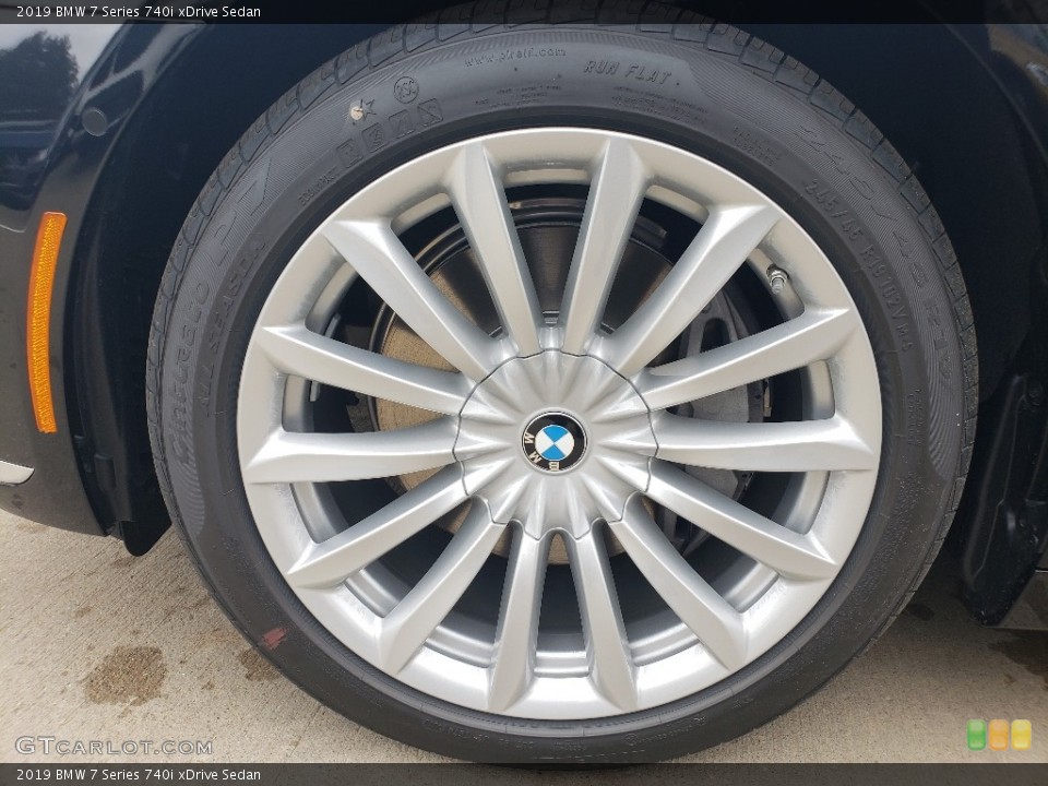 2019 BMW 7 Series 740i xDrive Sedan Wheel and Tire Photo #131014905