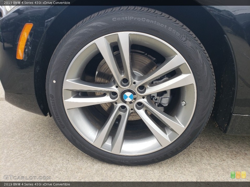 2019 BMW 4 Series 430i xDrive Convertible Wheel and Tire Photo #131015541