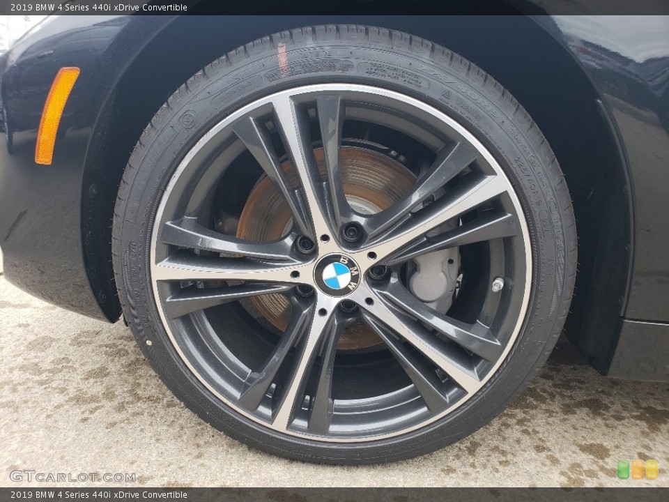 2019 BMW 4 Series 440i xDrive Convertible Wheel and Tire Photo #131015943
