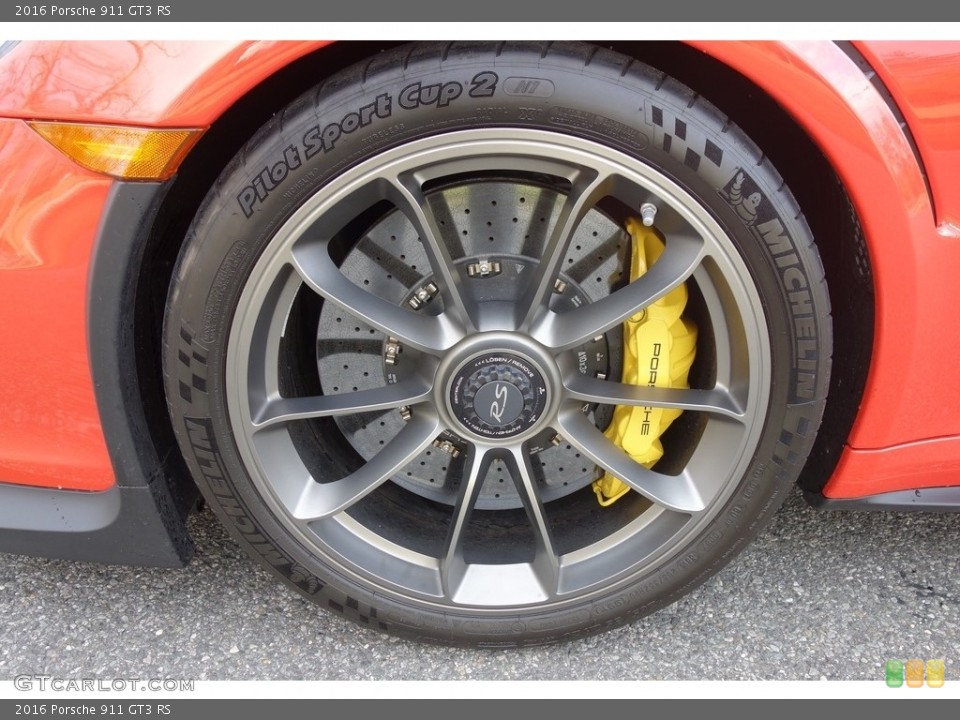 2016 Porsche 911 GT3 RS Wheel and Tire Photo #131022066