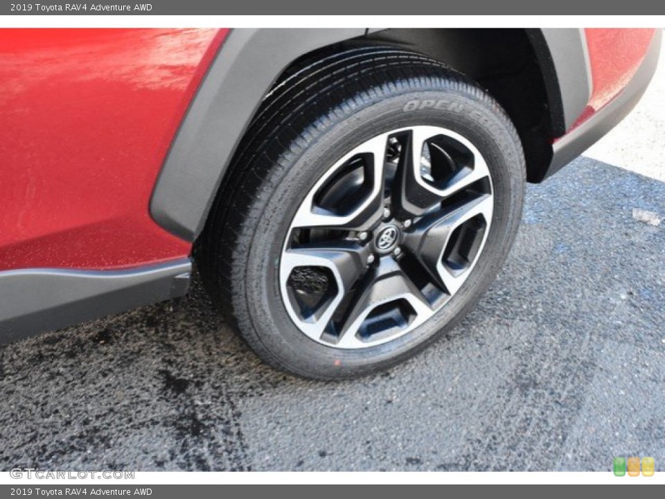 2019 Toyota RAV4 Adventure AWD Wheel and Tire Photo #131022249