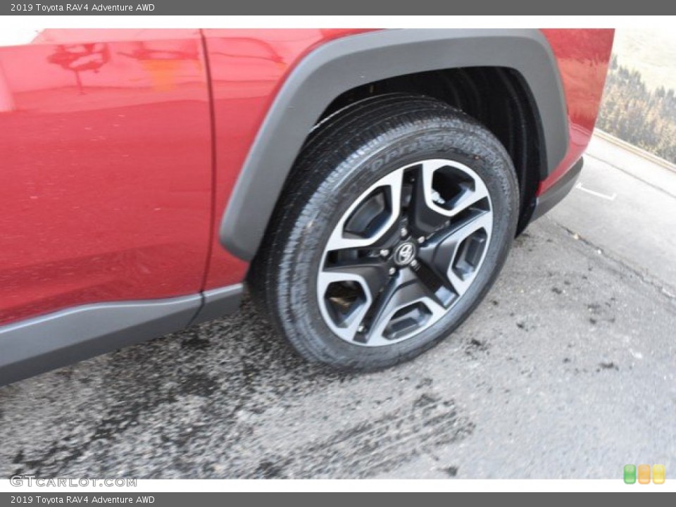 2019 Toyota RAV4 Adventure AWD Wheel and Tire Photo #131022276
