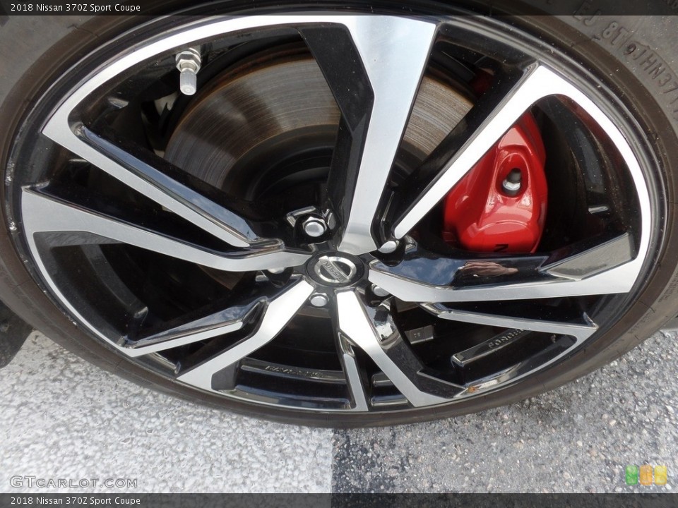 2018 Nissan 370Z Sport Coupe Wheel and Tire Photo #131033136