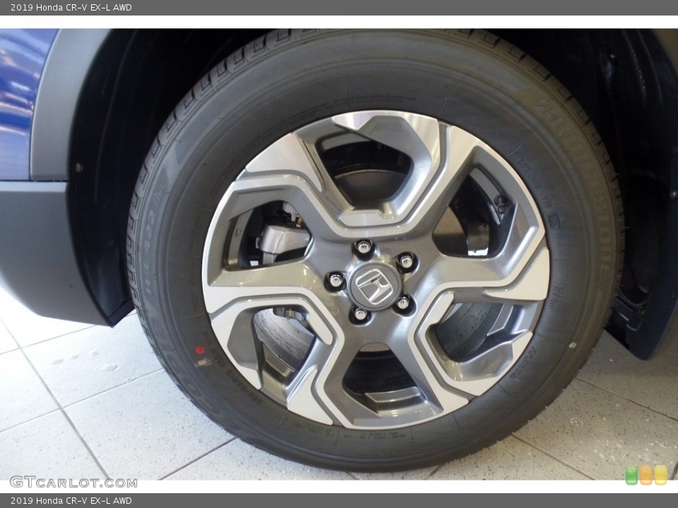 2019 Honda CR-V EX-L AWD Wheel and Tire Photo #131034522