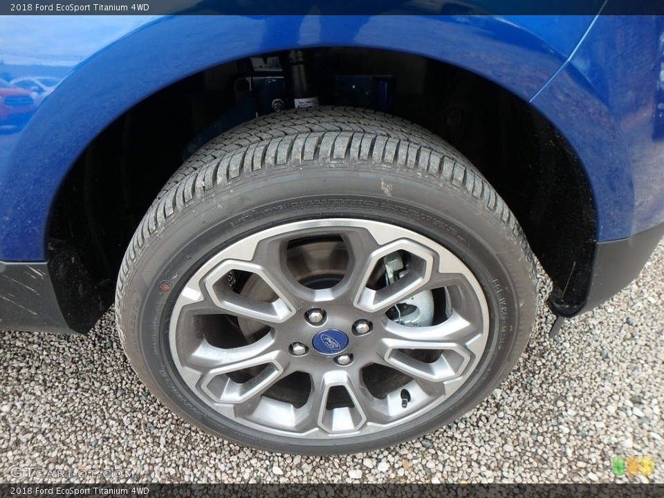 2018 Ford EcoSport Titanium 4WD Wheel and Tire Photo #131034801