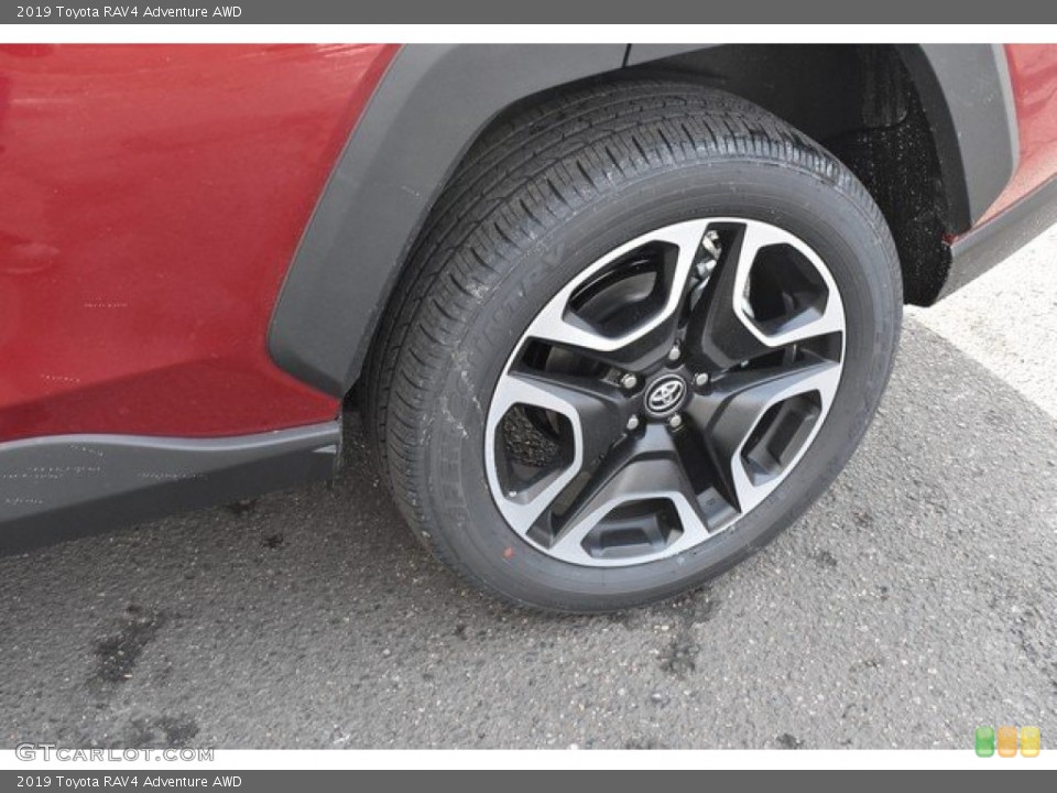 2019 Toyota RAV4 Adventure AWD Wheel and Tire Photo #131042157