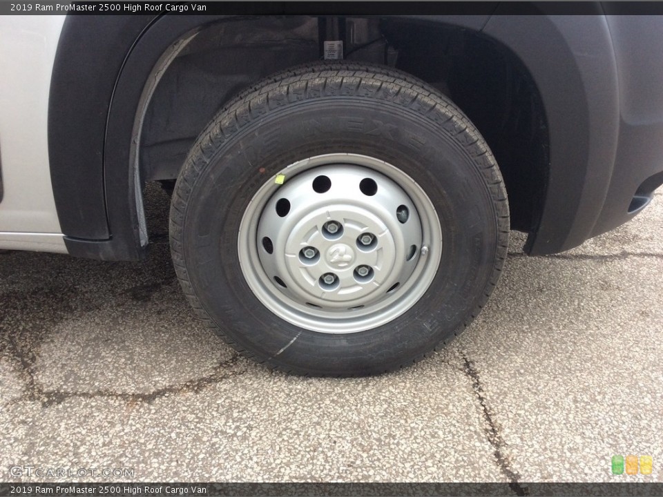 2019 Ram ProMaster 2500 High Roof Cargo Van Wheel and Tire Photo #131049428