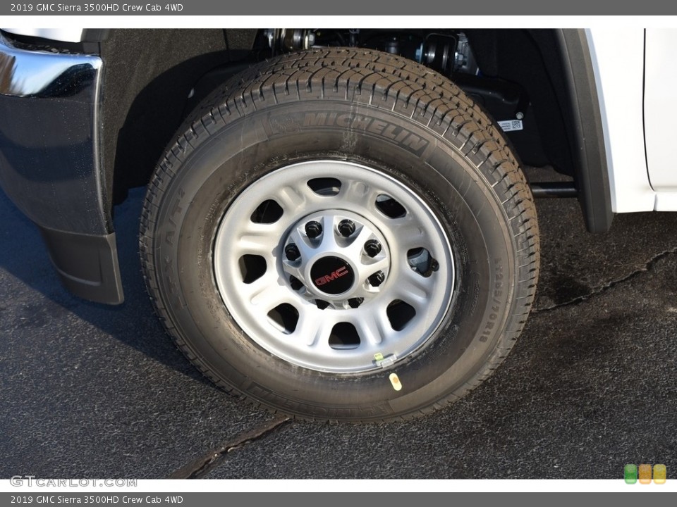 2019 GMC Sierra 3500HD Crew Cab 4WD Wheel and Tire Photo #131053319