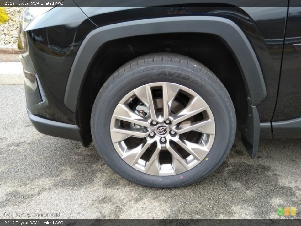 2019 Toyota RAV4 Limited AWD Wheel and Tire Photo #131054378
