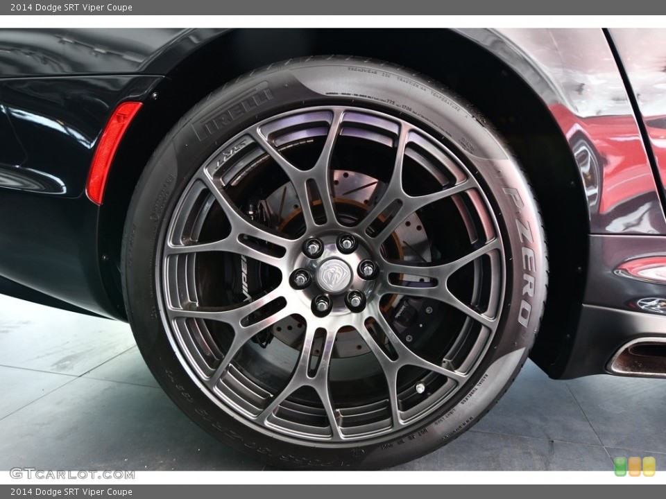 2014 Dodge SRT Viper Coupe Wheel and Tire Photo #131056715