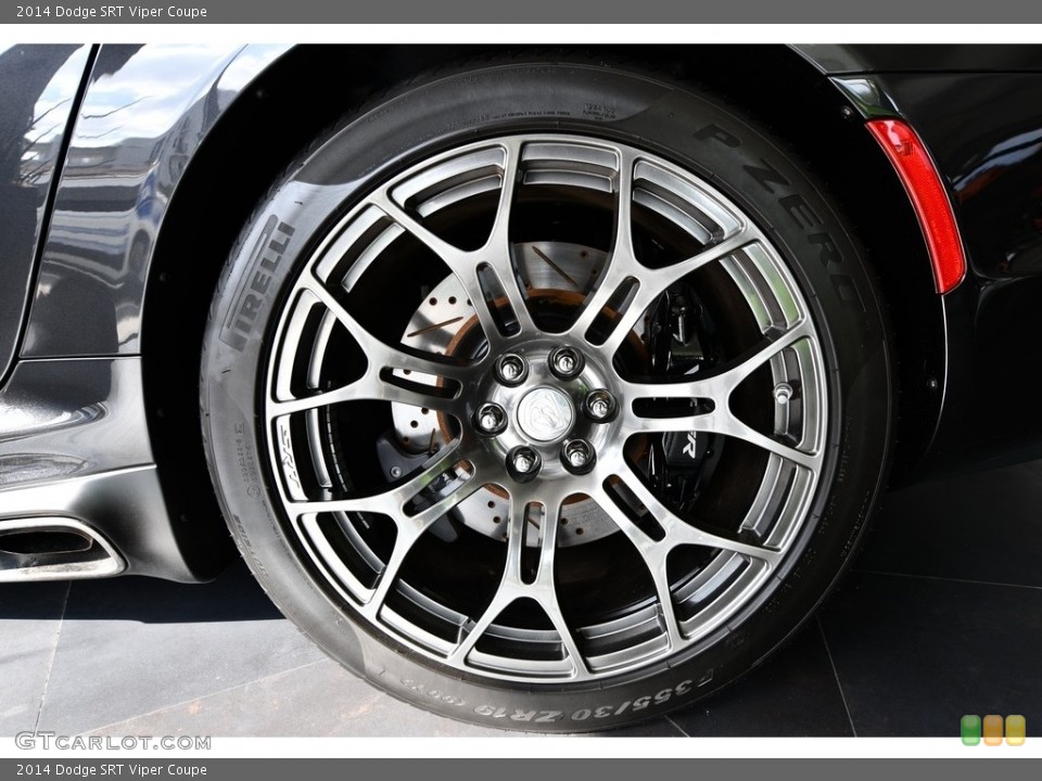 2014 Dodge SRT Viper Coupe Wheel and Tire Photo #131056760