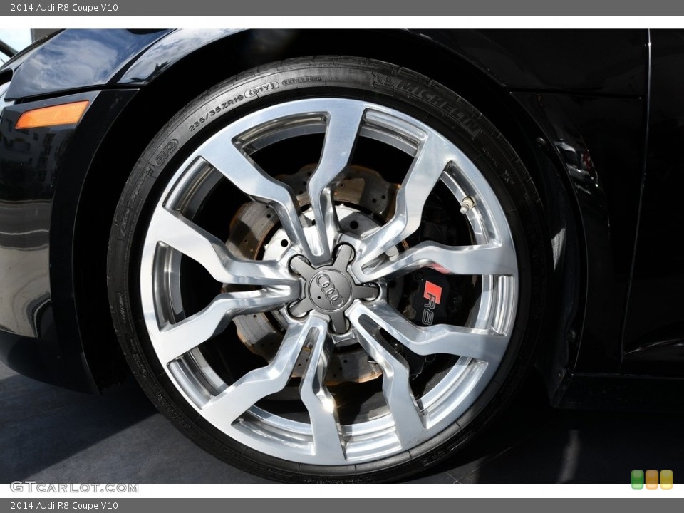2014 Audi R8 Coupe V10 Wheel and Tire Photo #131057522