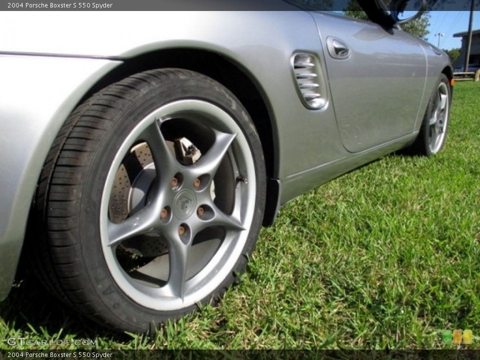 2004 Porsche Boxster S 550 Spyder Wheel and Tire Photo #131077495