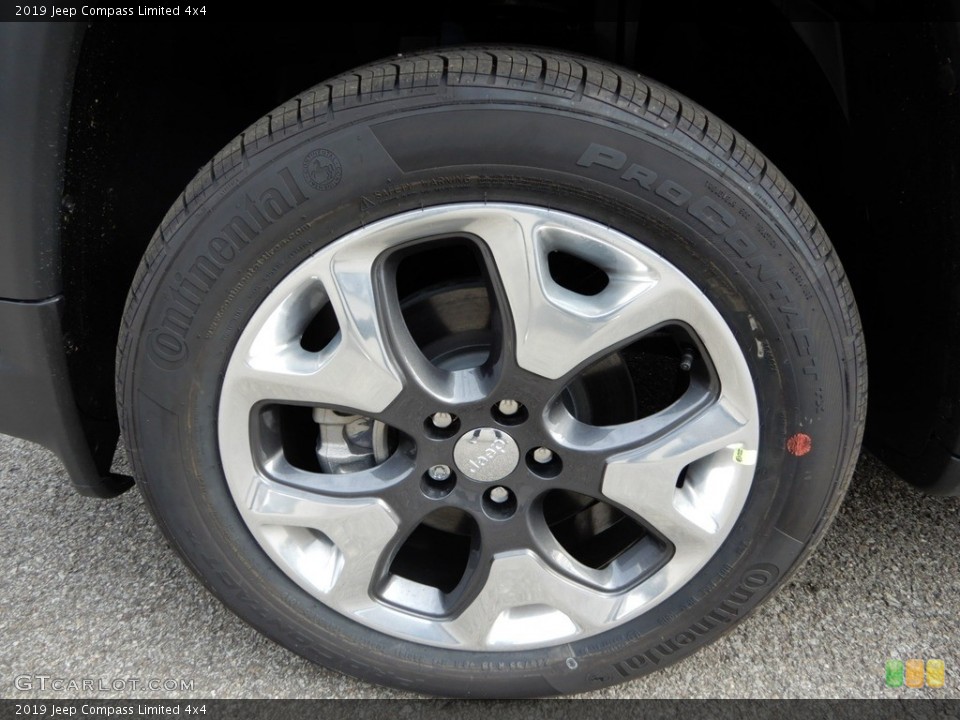 2019 Jeep Compass Limited 4x4 Wheel and Tire Photo #131083375