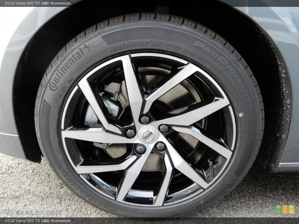 2019 Volvo S60 T6 AWD Momentum Wheel and Tire Photo #131086636