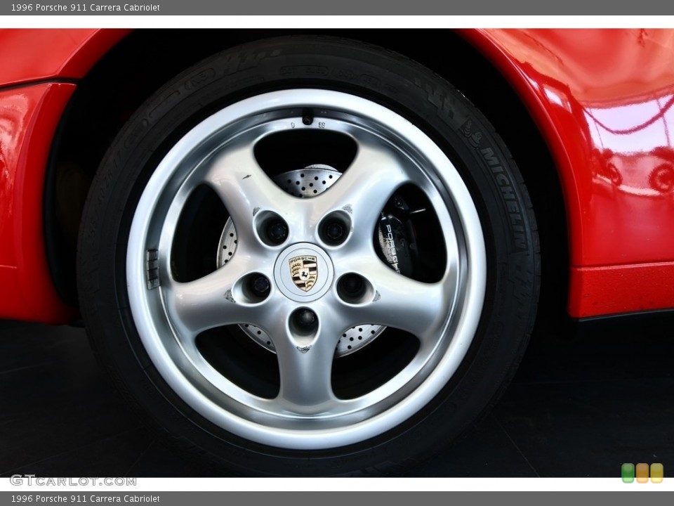 1996 Porsche 911 Carrera Cabriolet Wheel and Tire Photo #131105260