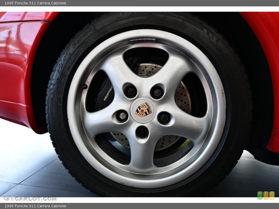 1996 Porsche 911 Carrera Cabriolet Wheel and Tire Photo #131105287