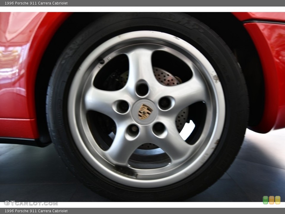 1996 Porsche 911 Carrera Cabriolet Wheel and Tire Photo #131105293