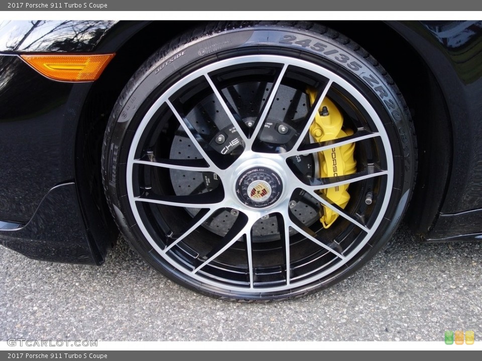 2017 Porsche 911 Turbo S Coupe Wheel and Tire Photo #131114892