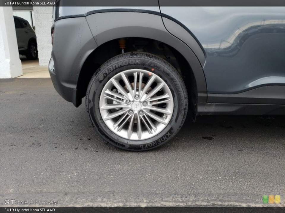 2019 Hyundai Kona SEL AWD Wheel and Tire Photo #131126918