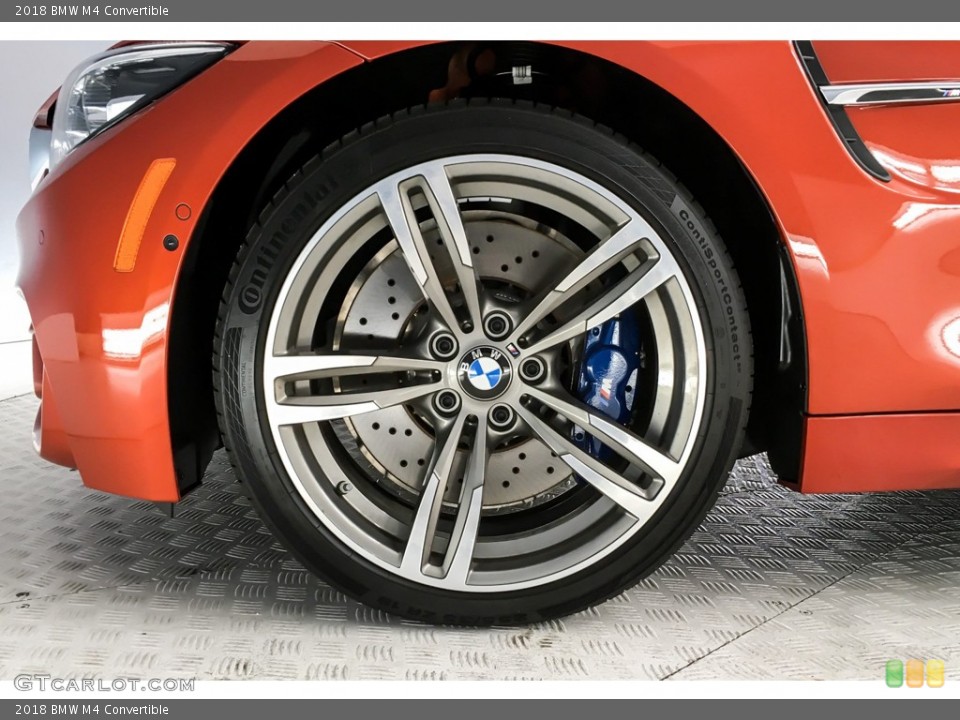 2018 BMW M4 Convertible Wheel and Tire Photo #131127611