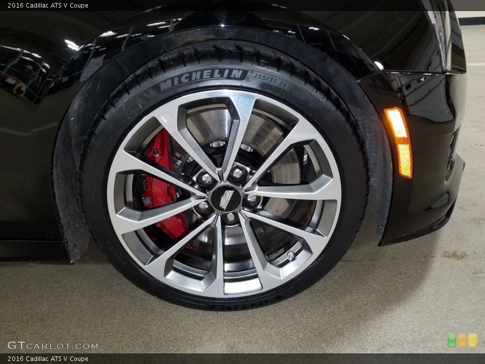 2016 Cadillac ATS V Coupe Wheel and Tire Photo #131129303