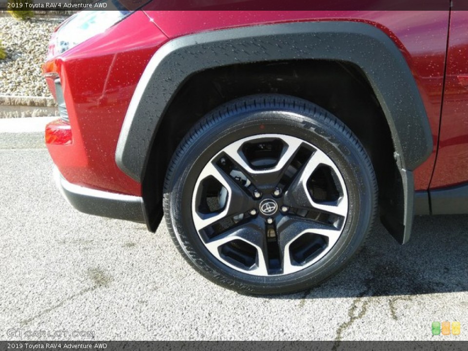2019 Toyota RAV4 Adventure AWD Wheel and Tire Photo #131130116