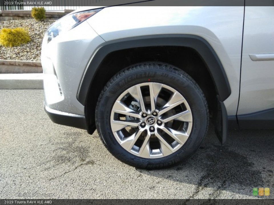 2019 Toyota RAV4 XLE AWD Wheel and Tire Photo #131130737